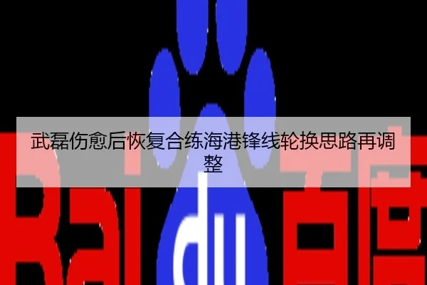 武磊伤愈后恢复合练海港锋线轮换思路再调整